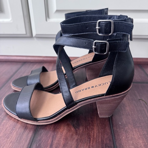 Lucky Brand Ressia Ankle Strap Sandal - Picture 5 of 9